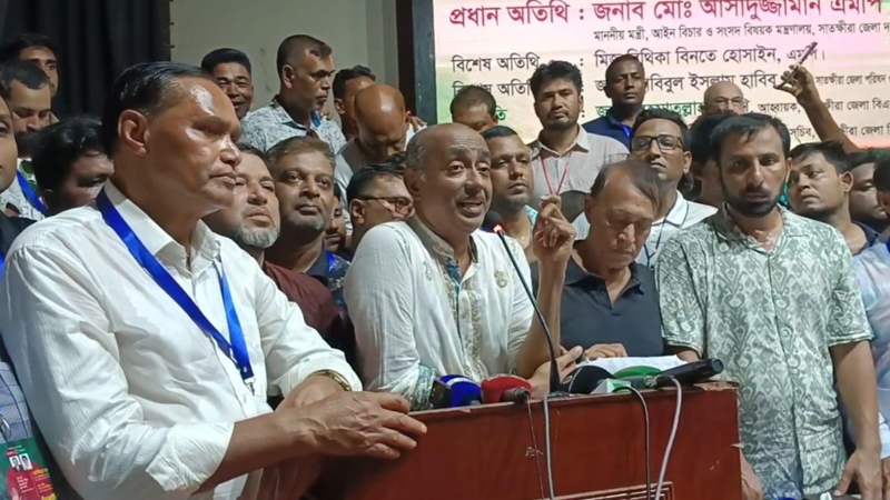গুপ্ত-সুপ্ত চলবে না, আমার কাছে সবার আমলনামা আছে: আইনমন্ত্রী